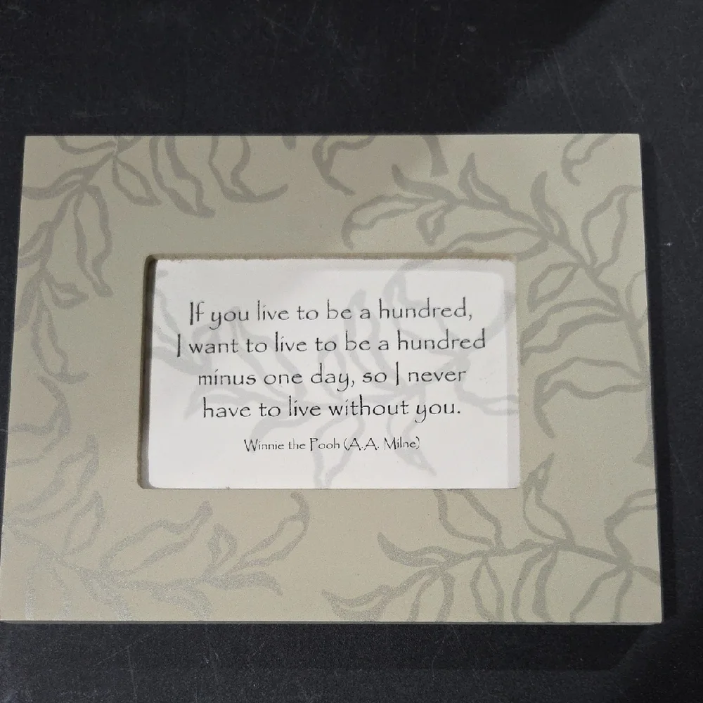 Disney Winnie The Pooh Accent Picture Frame